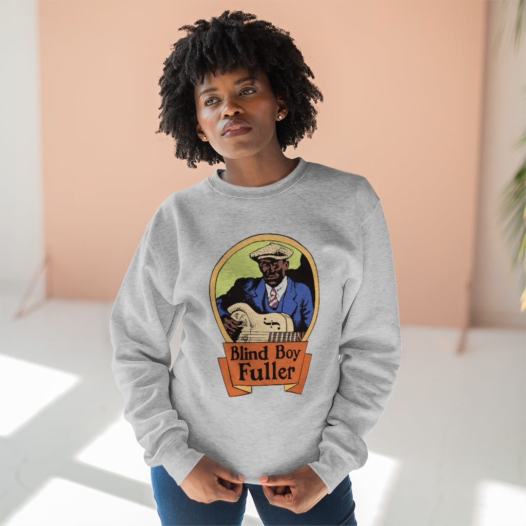 Blind Boy Fuller - Unisex Premium Crewneck Sweatshirt