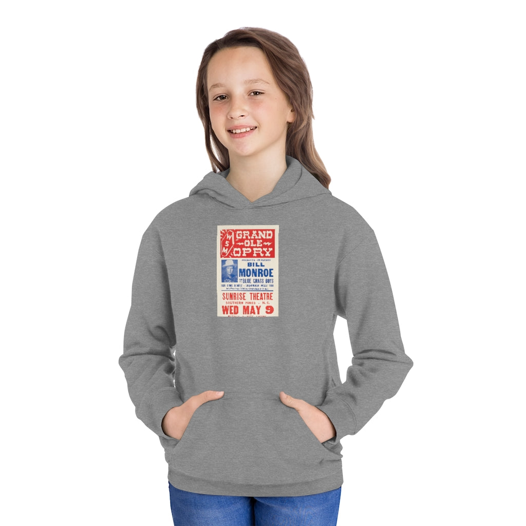 Bill Monroe - Youth Fleece Hoodie