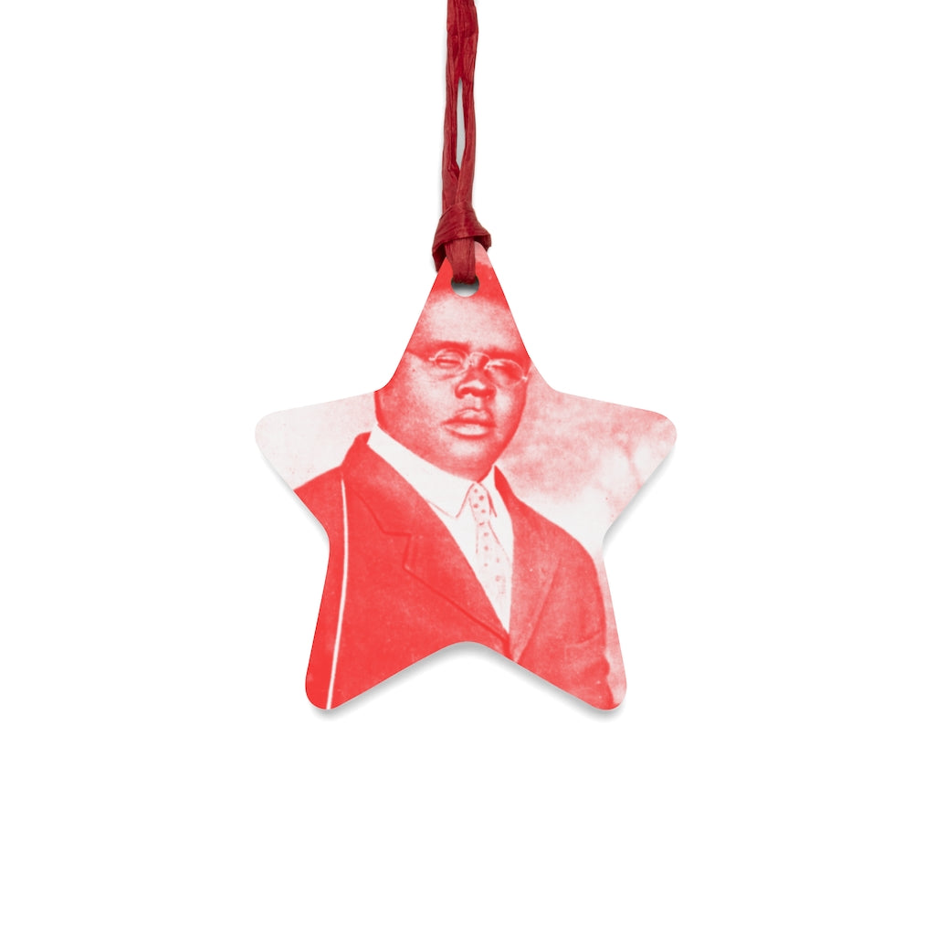 Blind Lemon Jefferson - Wooden Ornaments