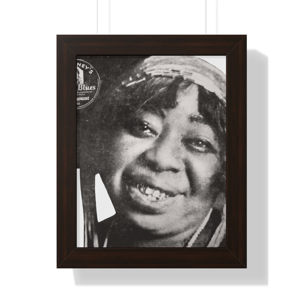 Ma Rainey - Framed Vertical Poster