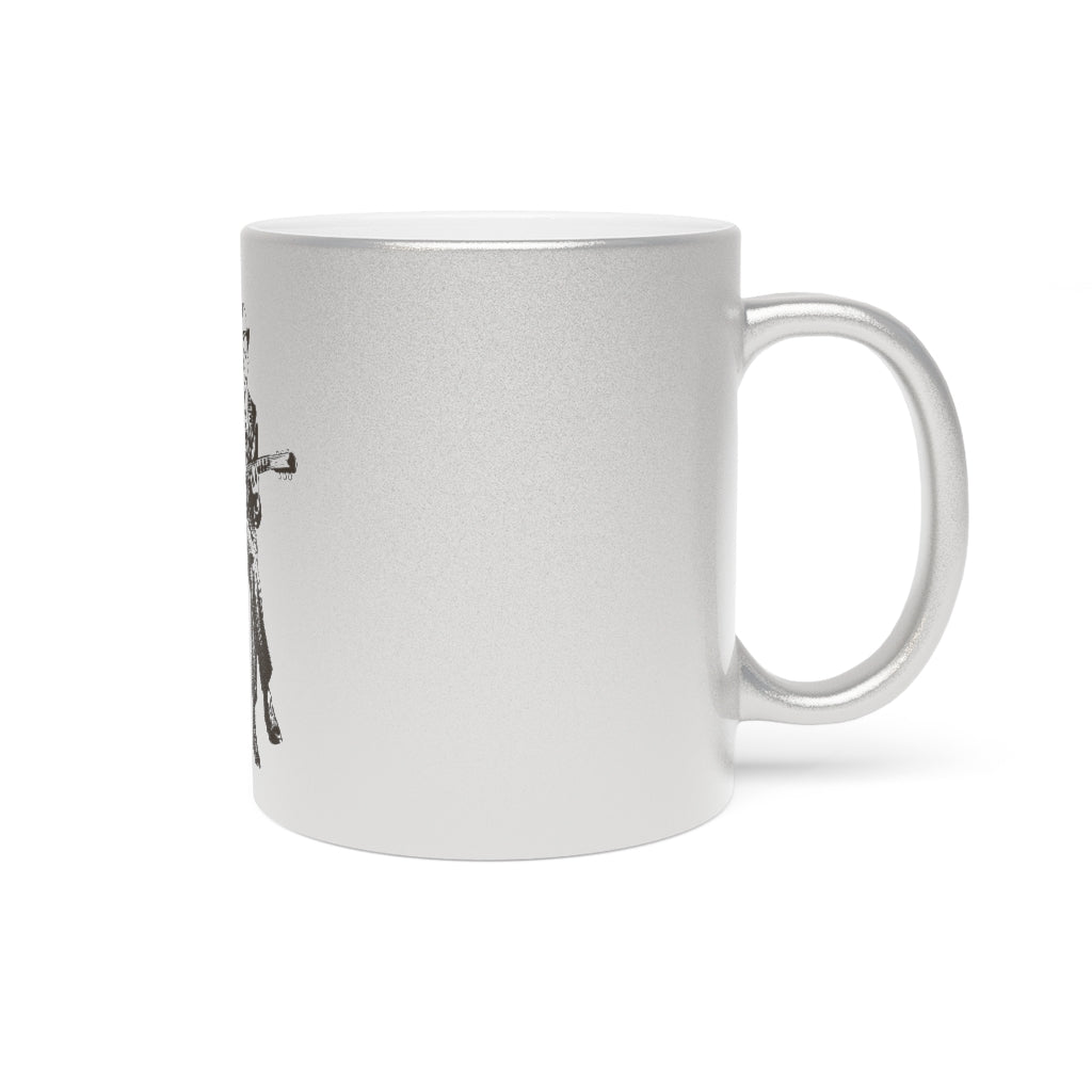 Robert Johnson - Metallic Mug (Silver or Gold)