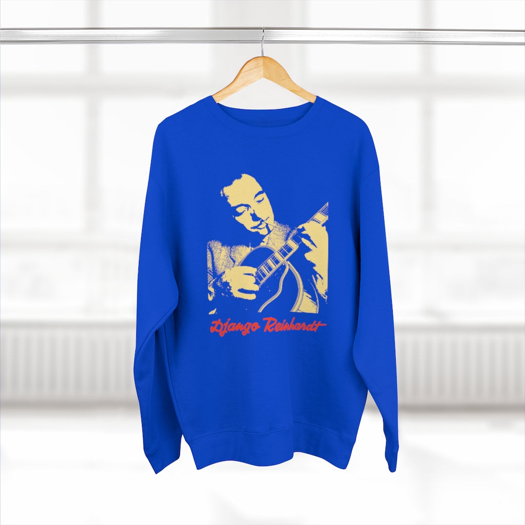 Django Reinhardt - Unisex Premium Crewneck Sweatshirt