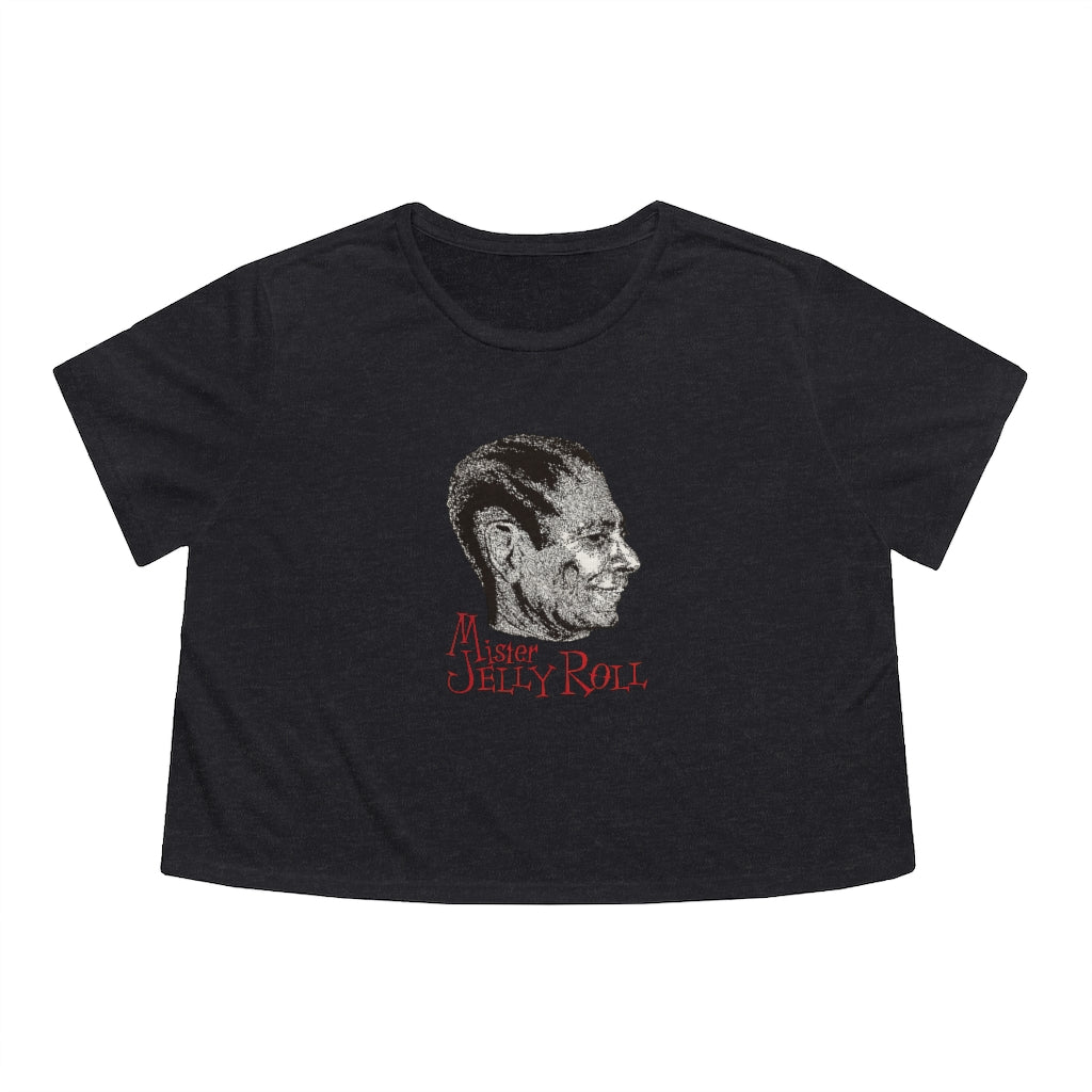 Jelly Roll Morton - Women's Flowy Cropped Teeed Tee