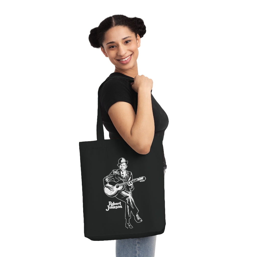 Robert Johnson - Woven Tote Bag