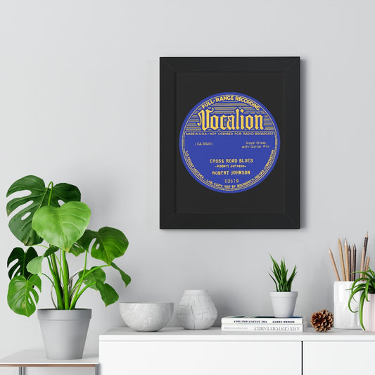 Robert Johnson - Framed Vertical Poster