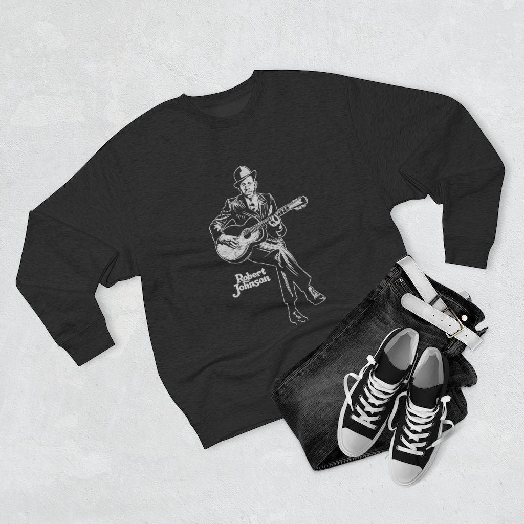 Robert Johnson - Unisex Premium Crewneck Sweatshirt