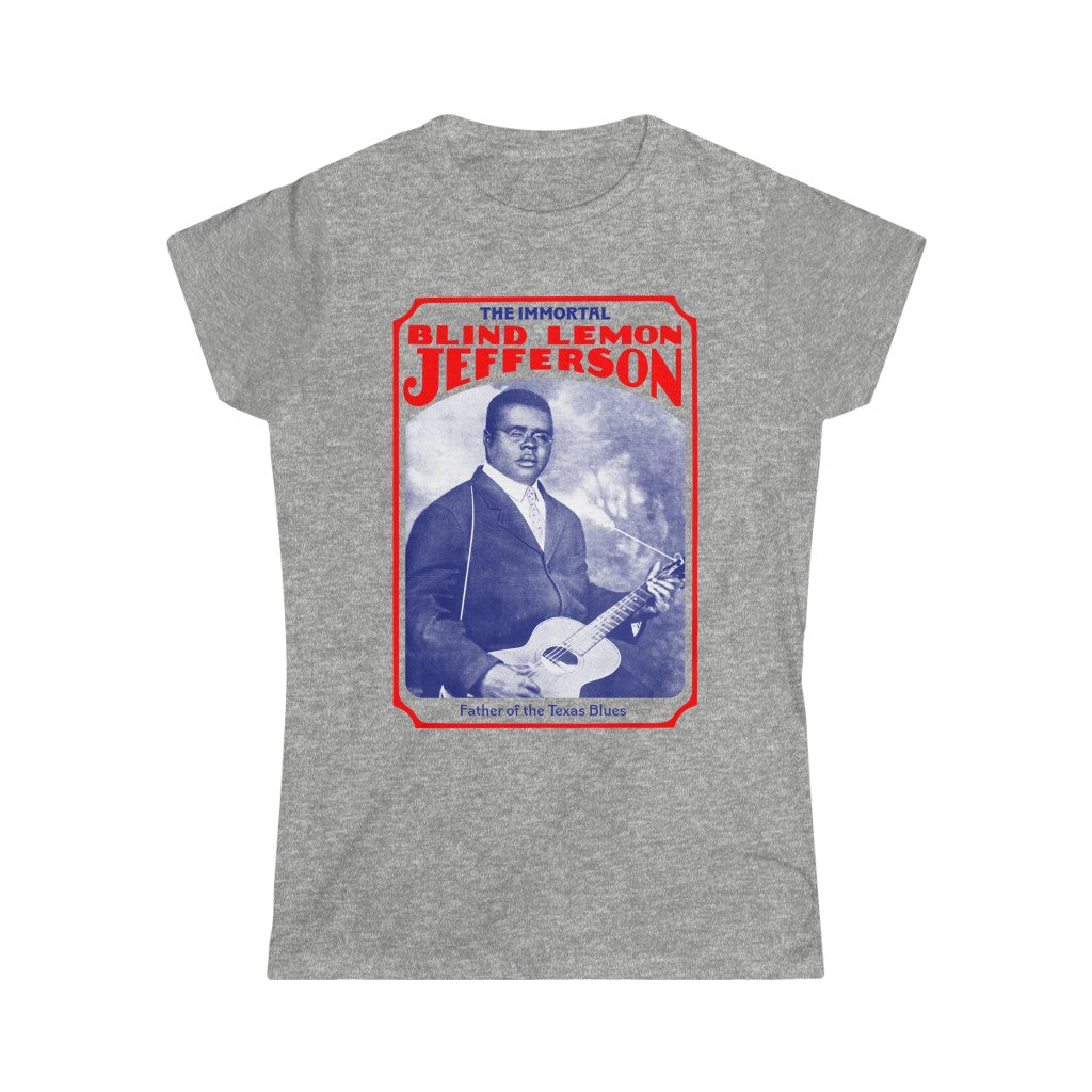 Blind Lemon Jefferson - Women's Softstyle Tee