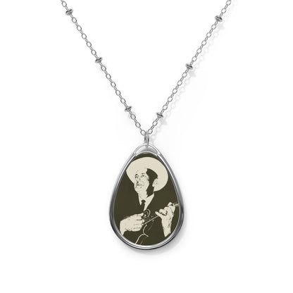 Bill Monroe - Oval Necklace