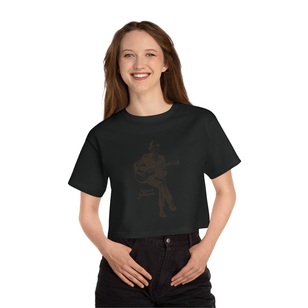 Robert Johnson - Champion Women's Heritage Cropped T-Shirt