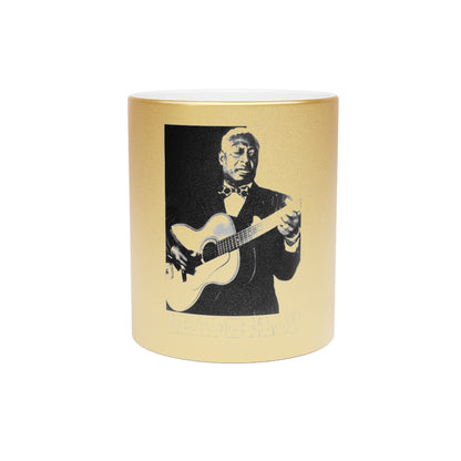 Leadbelly - Metallic Mug (Silver or Gold)