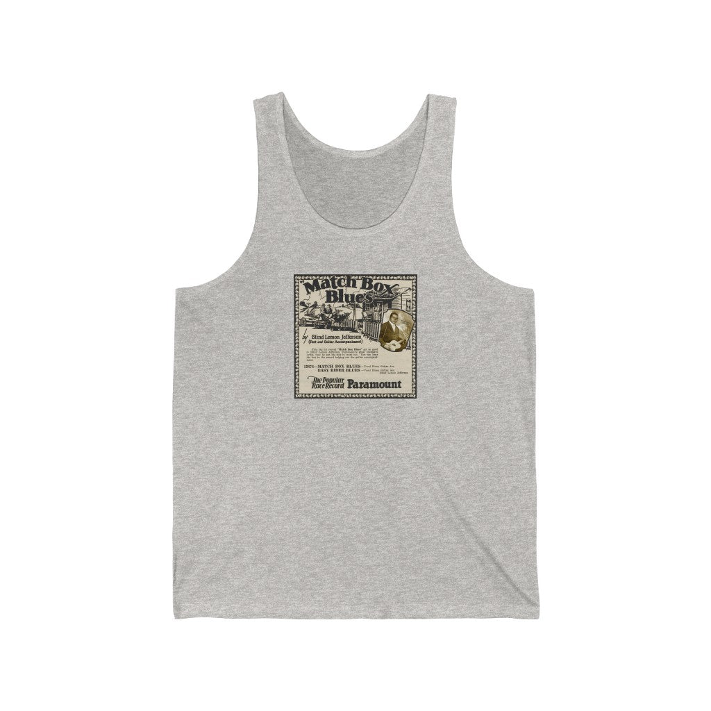 Blind Lemon Jefferson - Unisex Jersey Tank