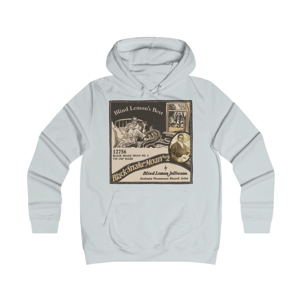 Blind Lemon Jefferson - Girlie College Hoodie