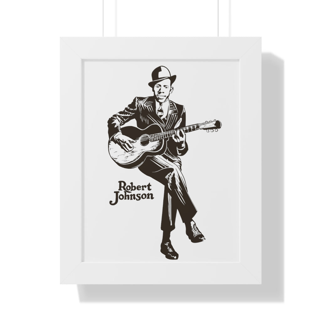 Robert Johnson - Framed Vertical Poster