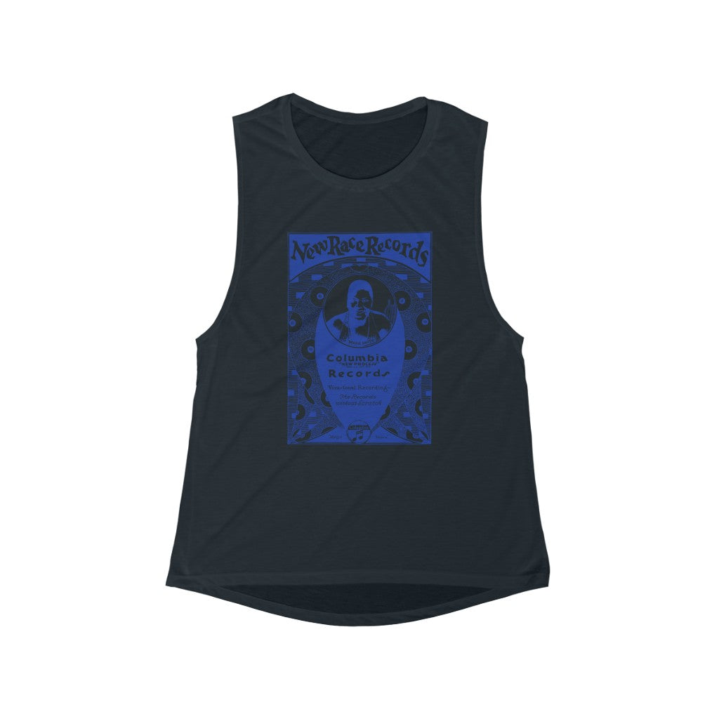 Bessie Smith - Women's Flowy Scoop Muscle Tank