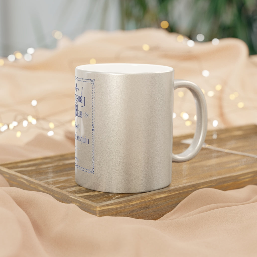 Gershwin - Metallic Mug (Silver or Gold)