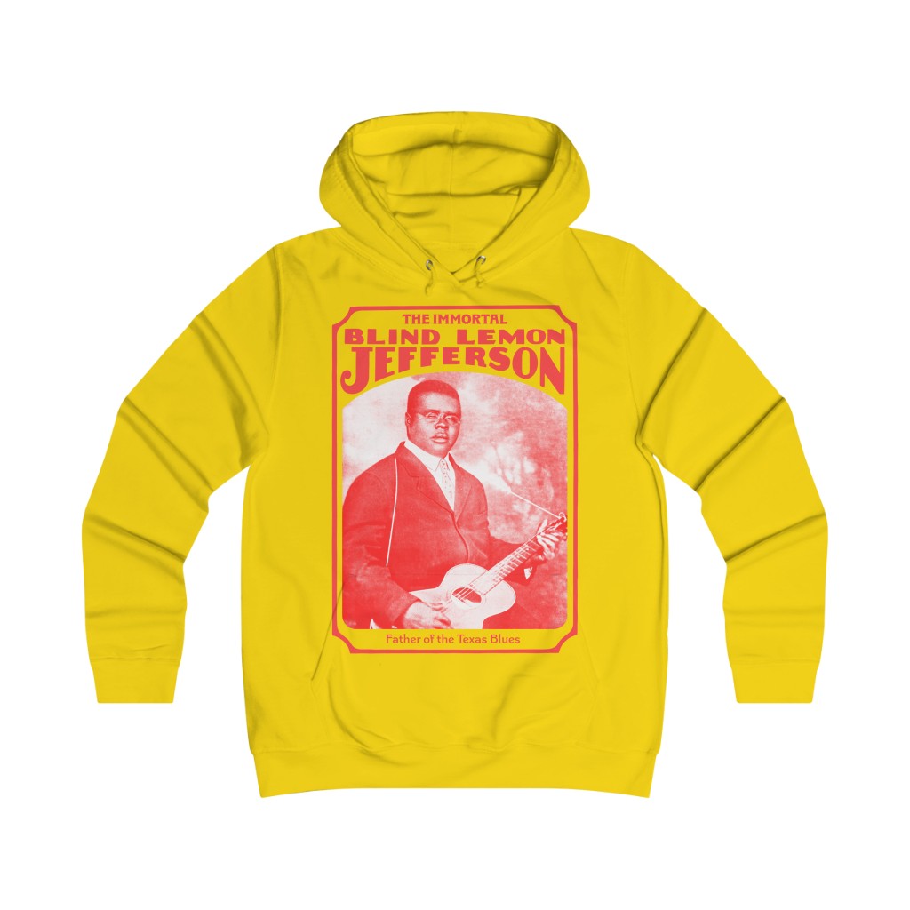 Blind Lemon Jefferson - Girlie College Hoodie