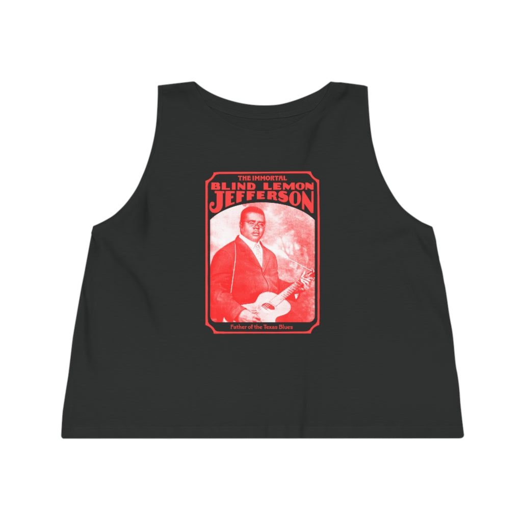 Blind Lemon Jefferson - Women's Dancer Cropped Tank Top