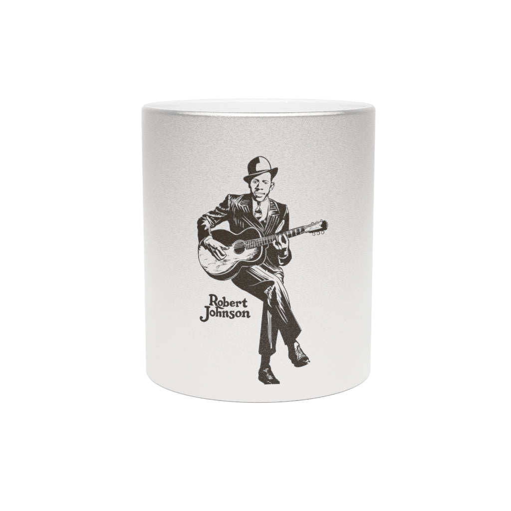 Robert Johnson - Metallic Mug (Silver or Gold)