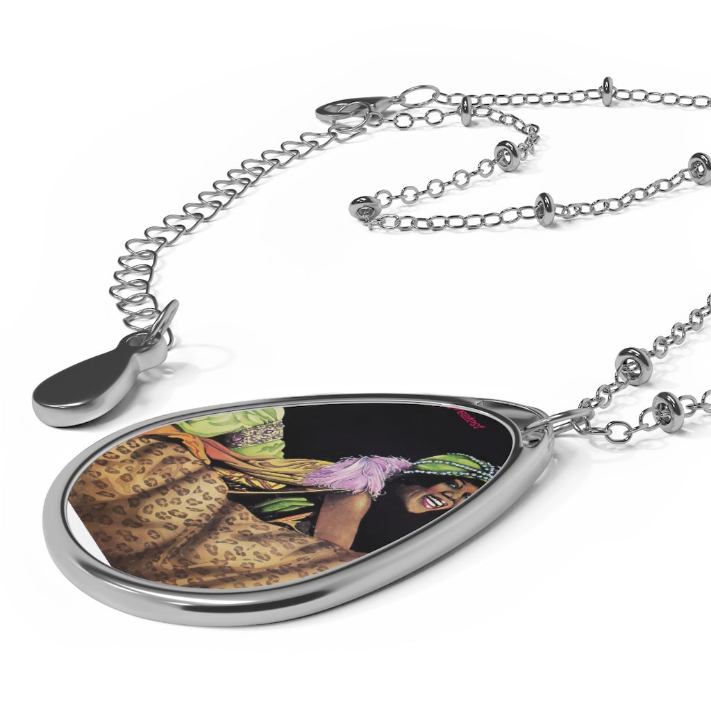 Bessie Smith - Oval Necklace