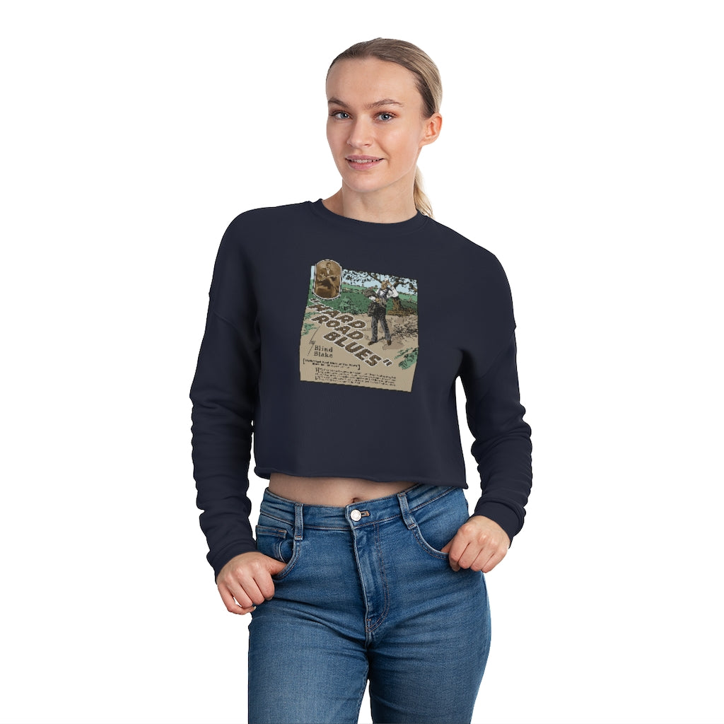 Blind Blake - Women's Cropped Sweatshirt