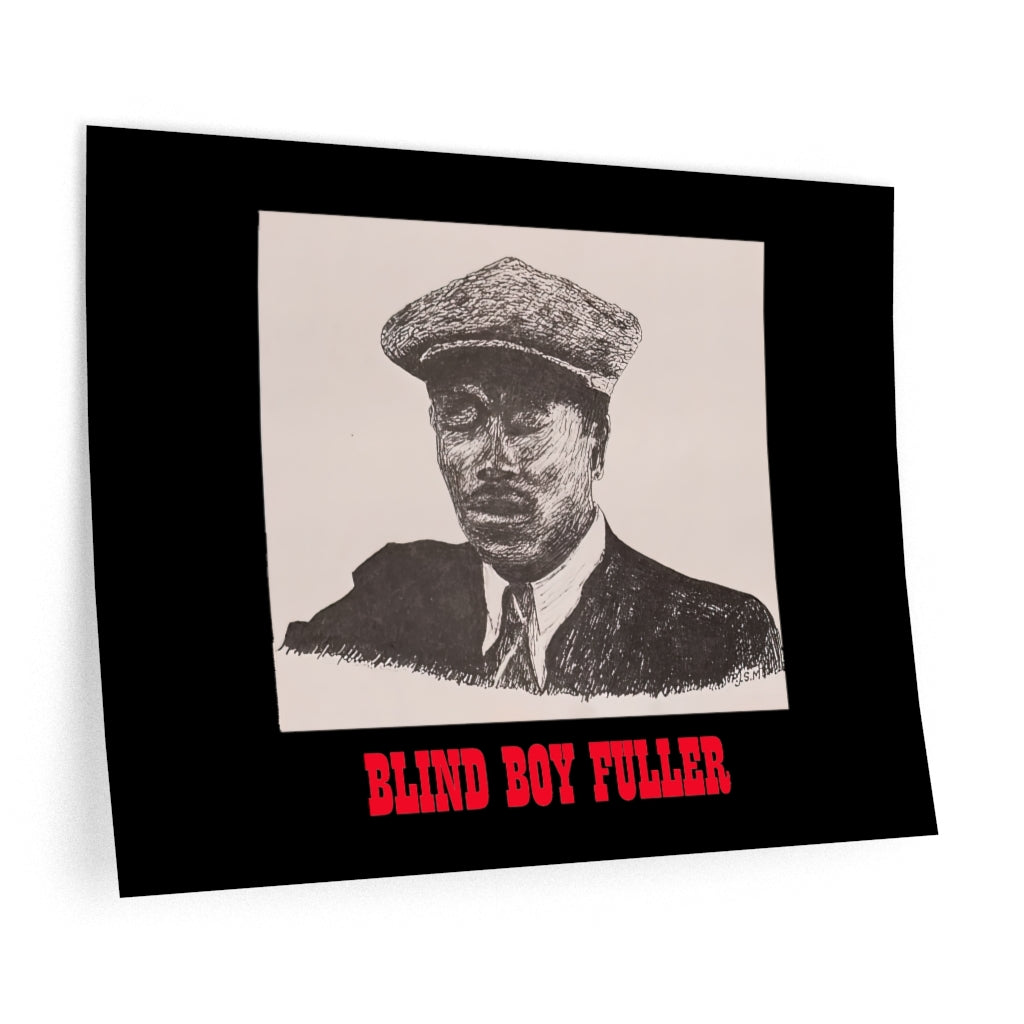 Blind Boy Fuller - Wall Decals