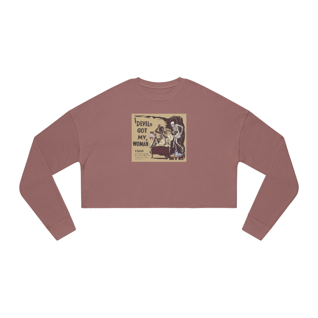 Skip James - Women's Cropped Sweatshirt