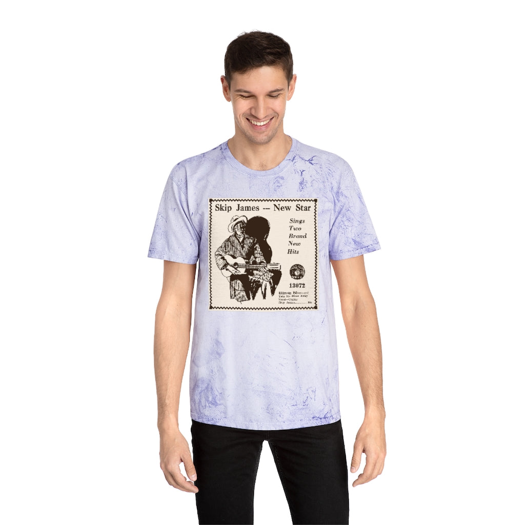 Skip James - Unisex Color Blast T-Shirt