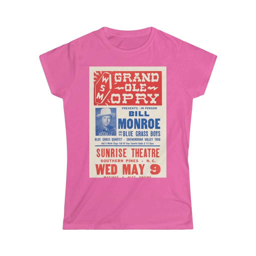 Bill Monroe - Women's Softstyle Tee