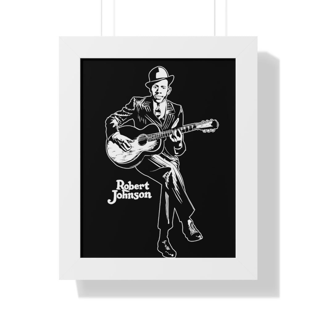 Robert Johnson - Framed Vertical Poster