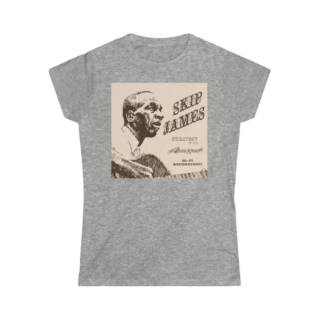 Skip James - Women's Softstyle Tee