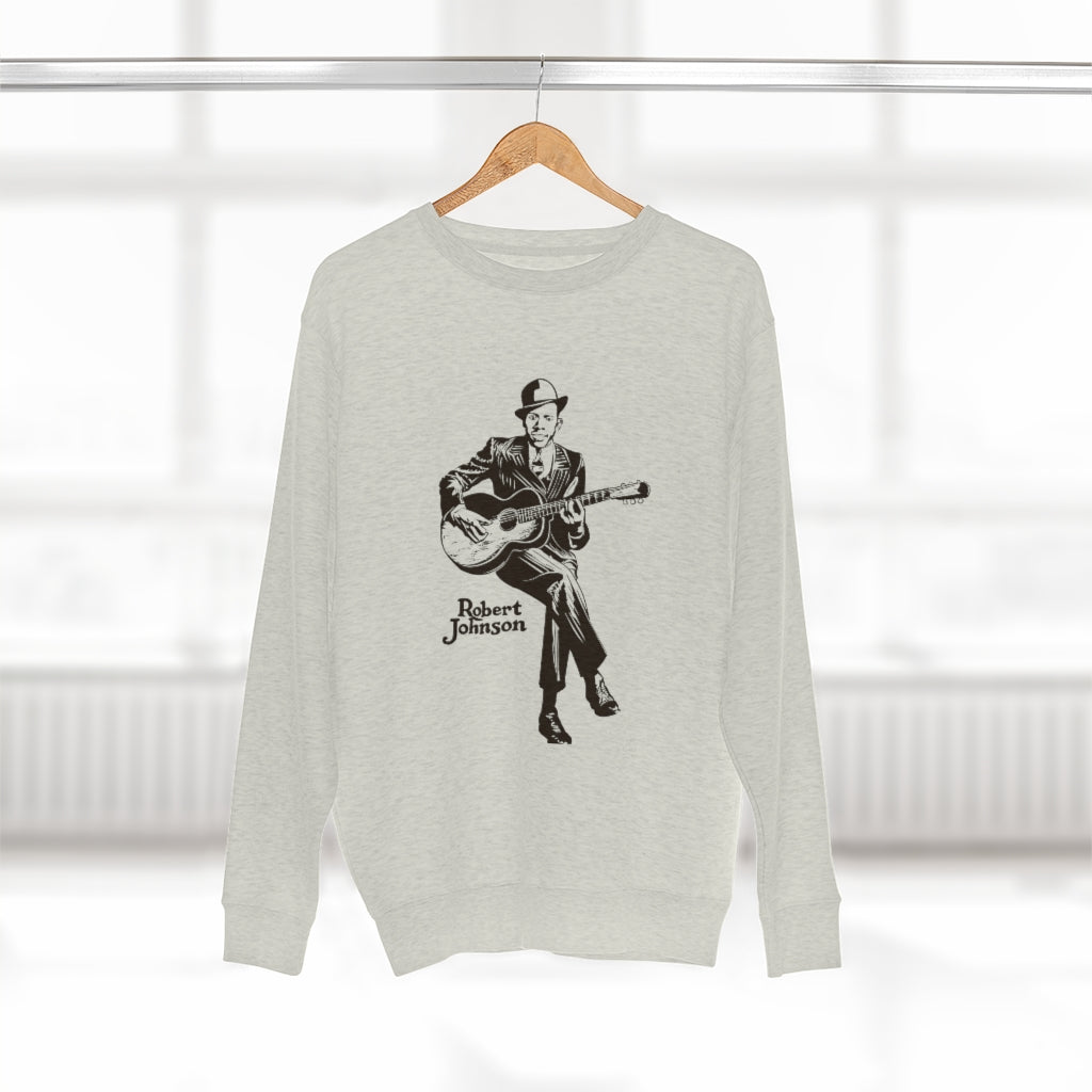 Robert Johnson - Unisex Premium Crewneck Sweatshirt