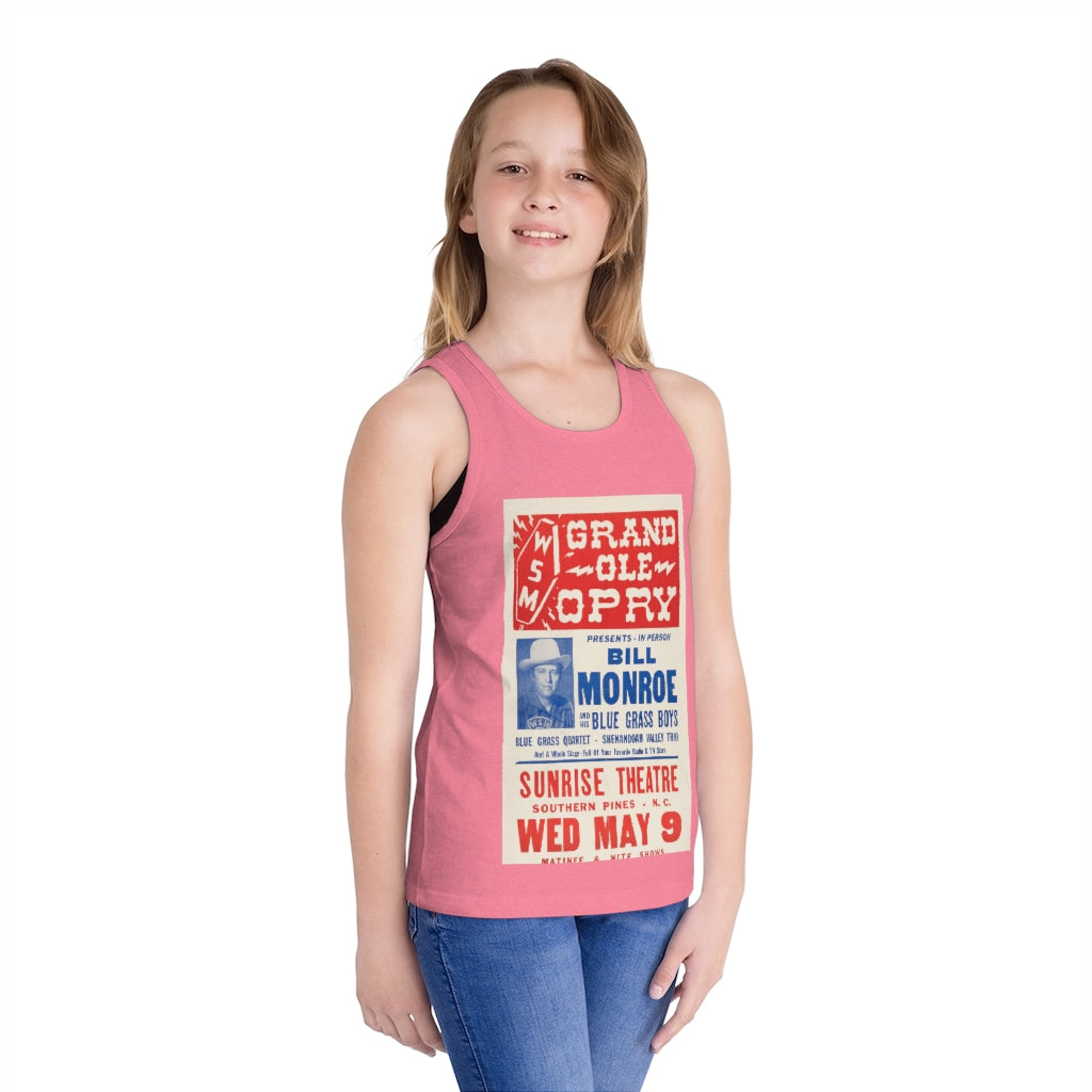 Bill Monroe - Kid's Jersey Tank Top