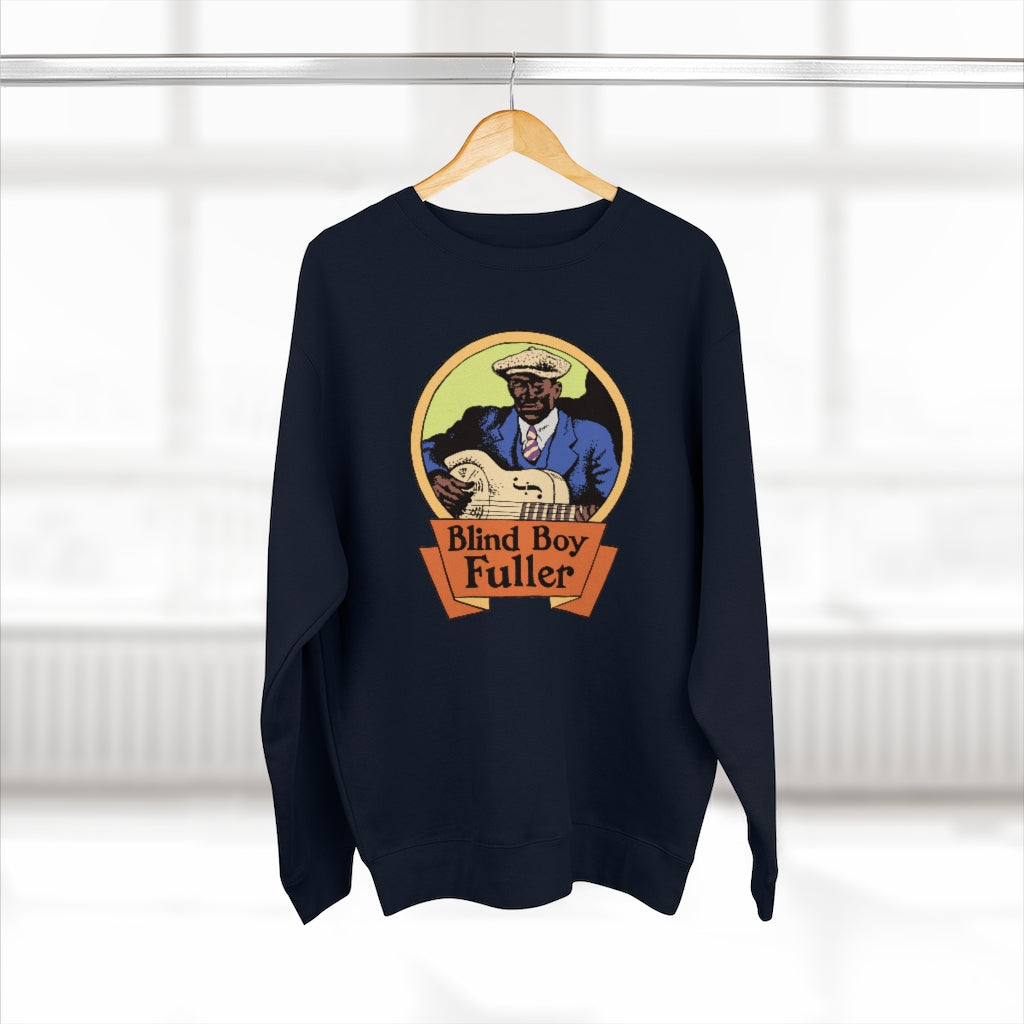 Blind Boy Fuller - Unisex Premium Crewneck Sweatshirt