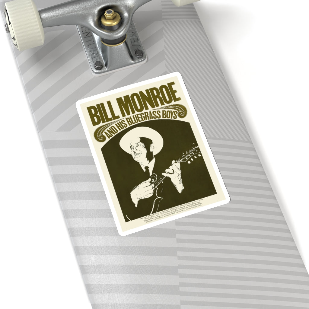 Bill Monroe - Kiss-Cut Stickers