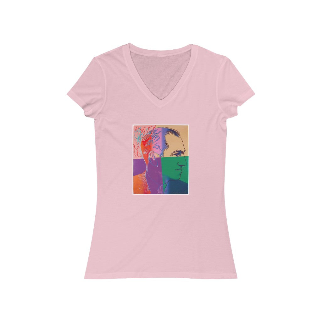 Gershwin - Women's Jersey Short Sleeve V-Neck Tee