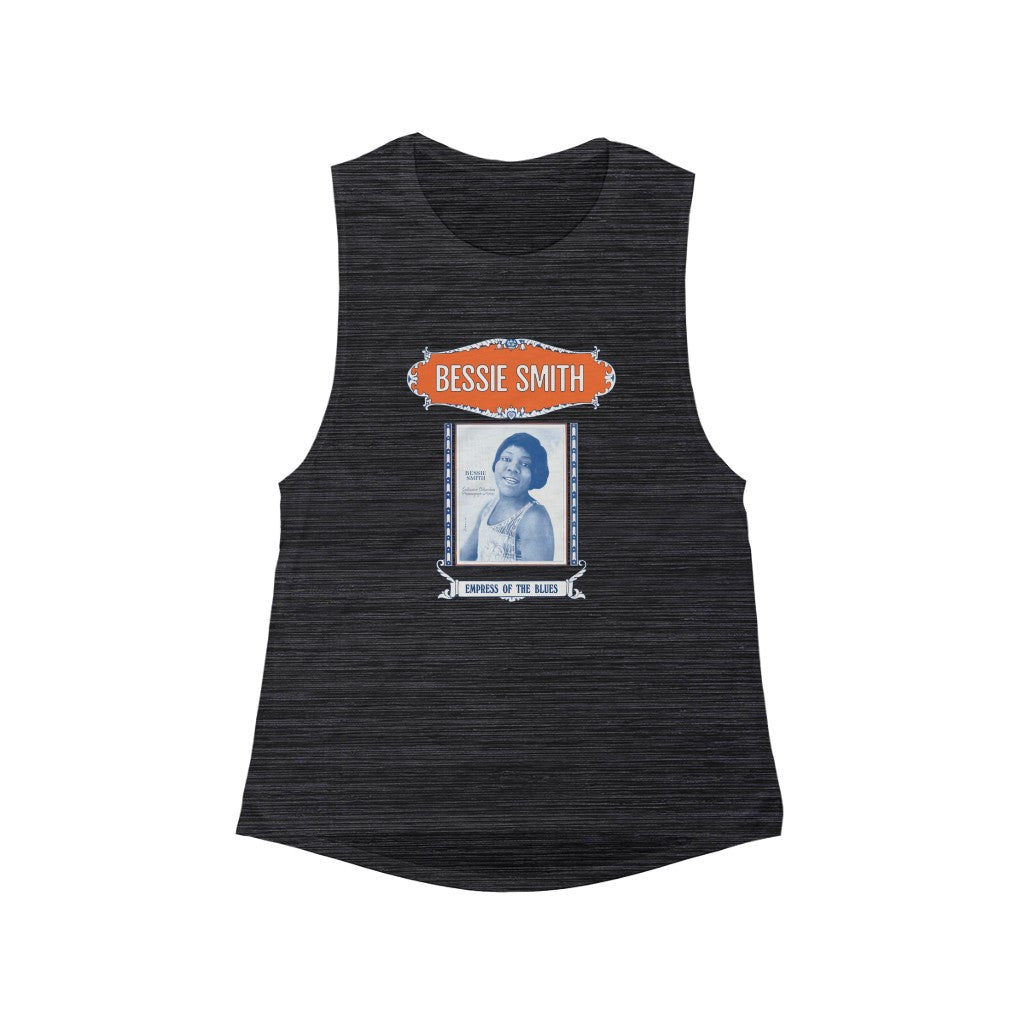 Bessie Smith - Women's Flowy Scoop Muscle Tank