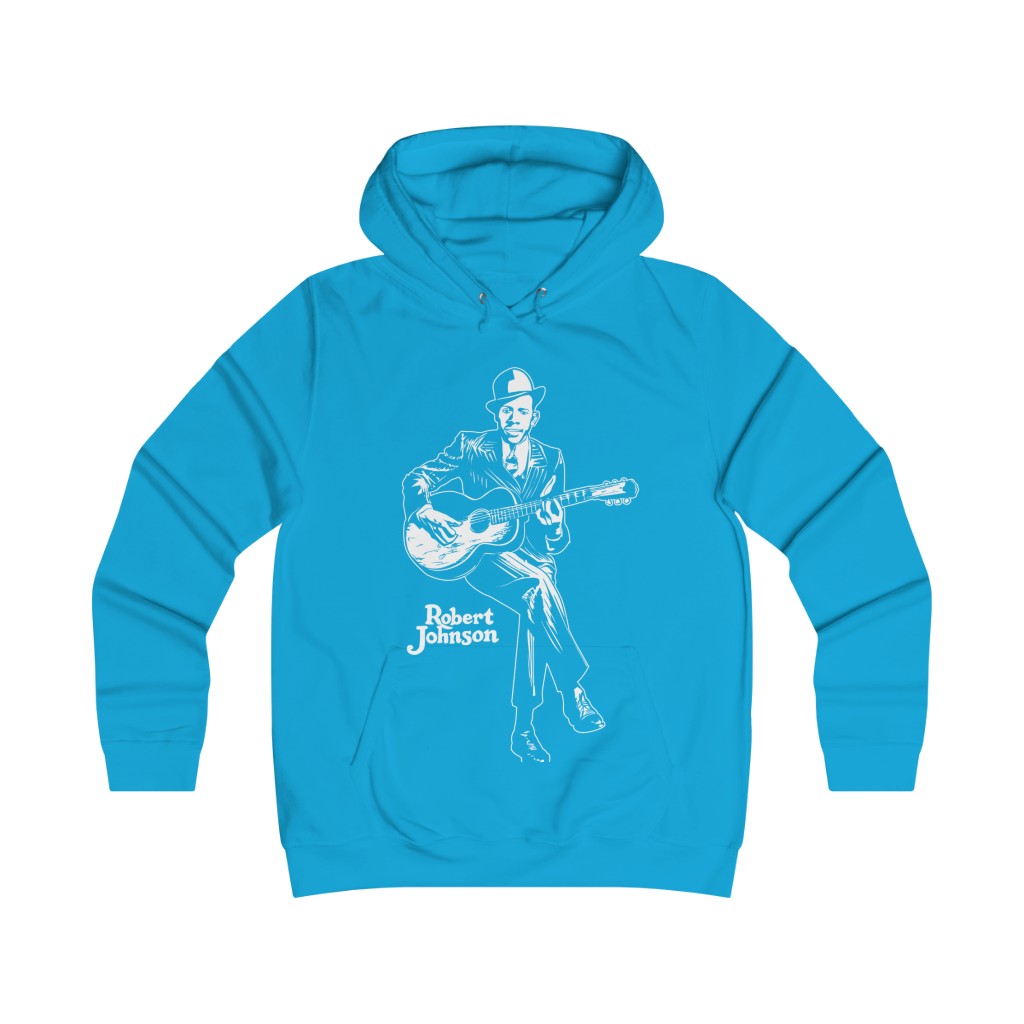 Robert Johnson - Girlie College Hoodie