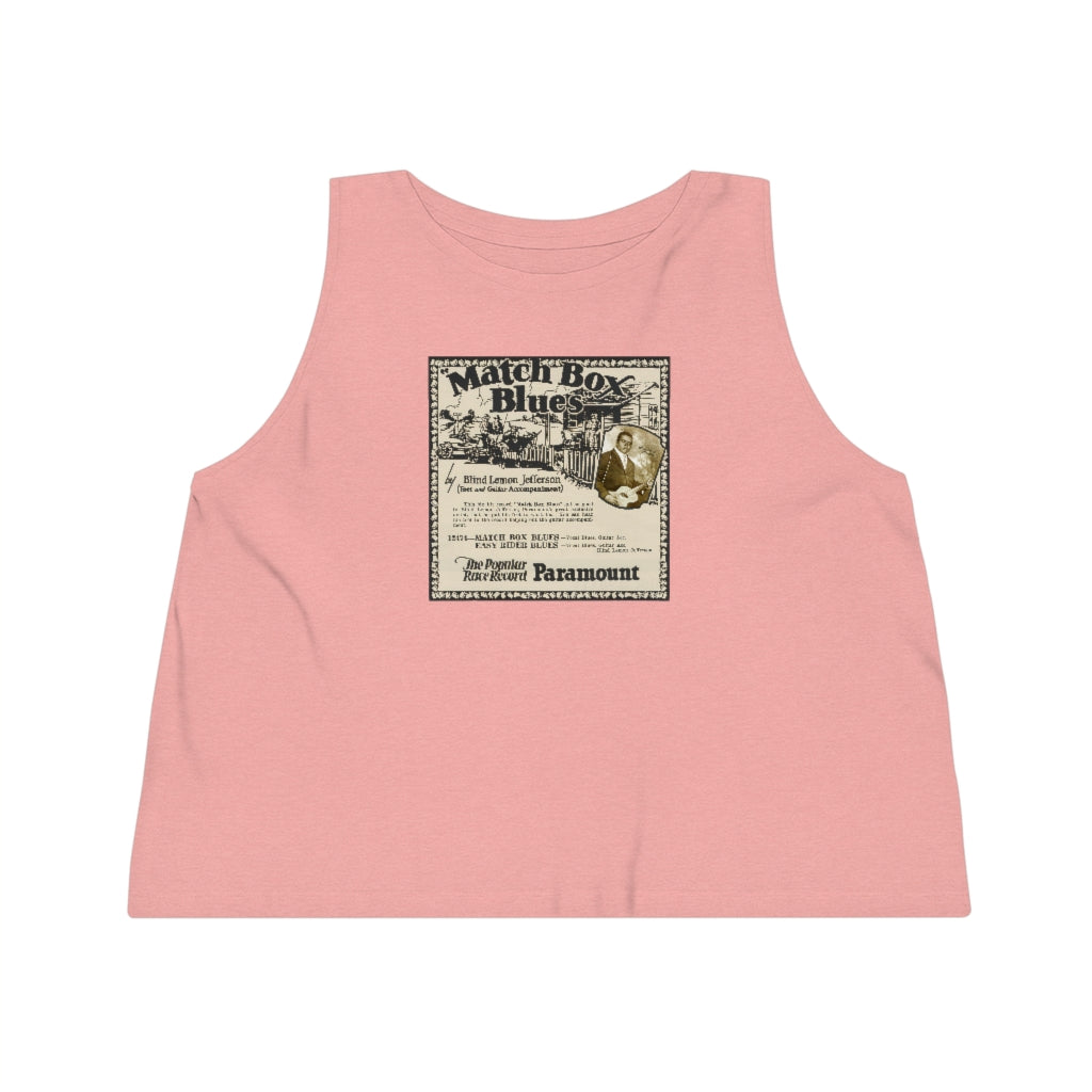 Blind Lemon Jefferson - Women's Dancer Cropped Tank Top