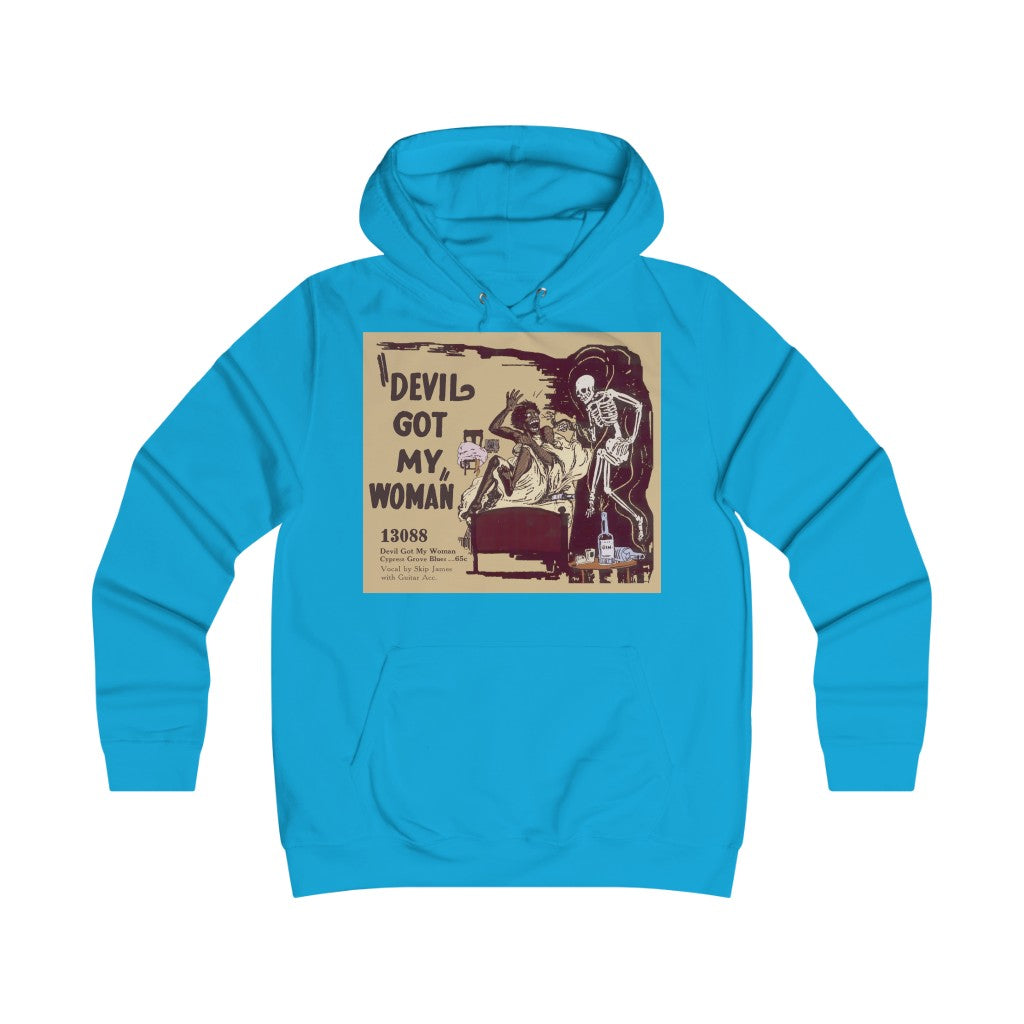 Skip James - Girlie College Hoodie