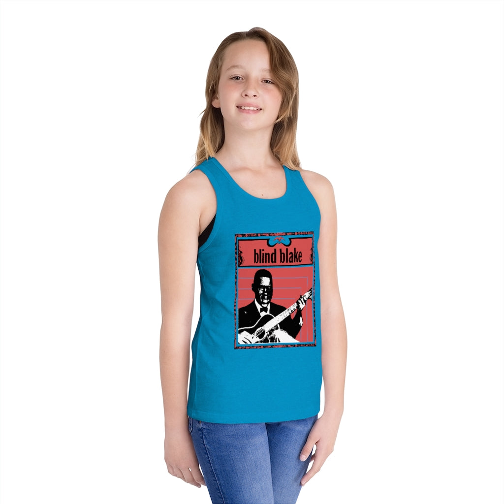 Blind Blake - Kid's Jersey Tank Top