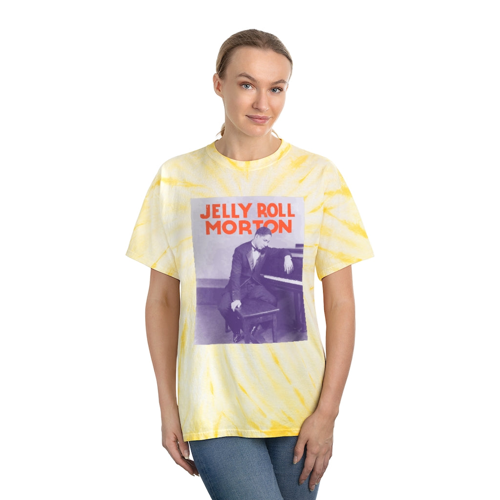 Jelly Roll Morton - Tie-Dye Tee, Cyclone