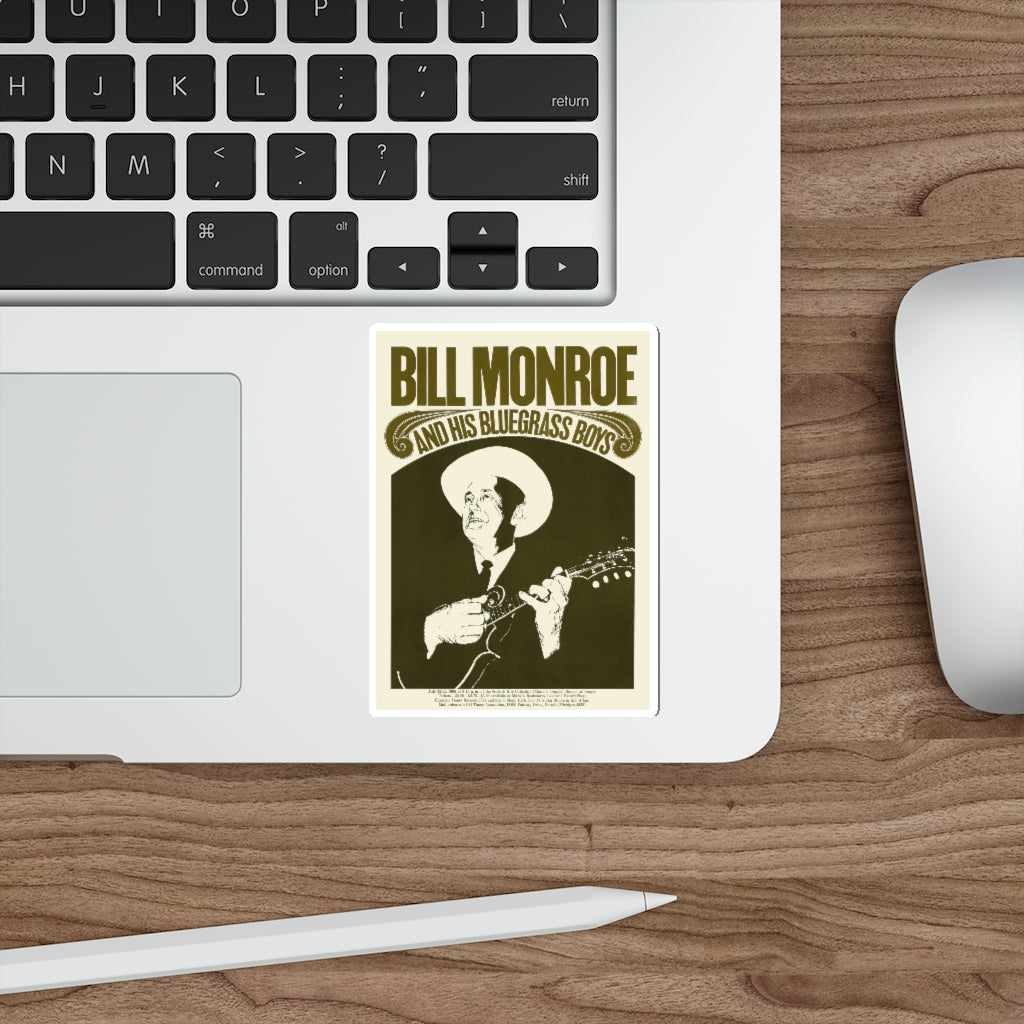 Bill Monroe - Die-Cut Stickers