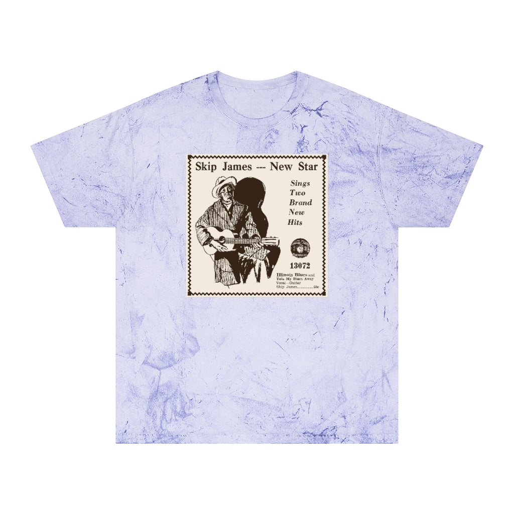 Skip James - Unisex Color Blast T-Shirt