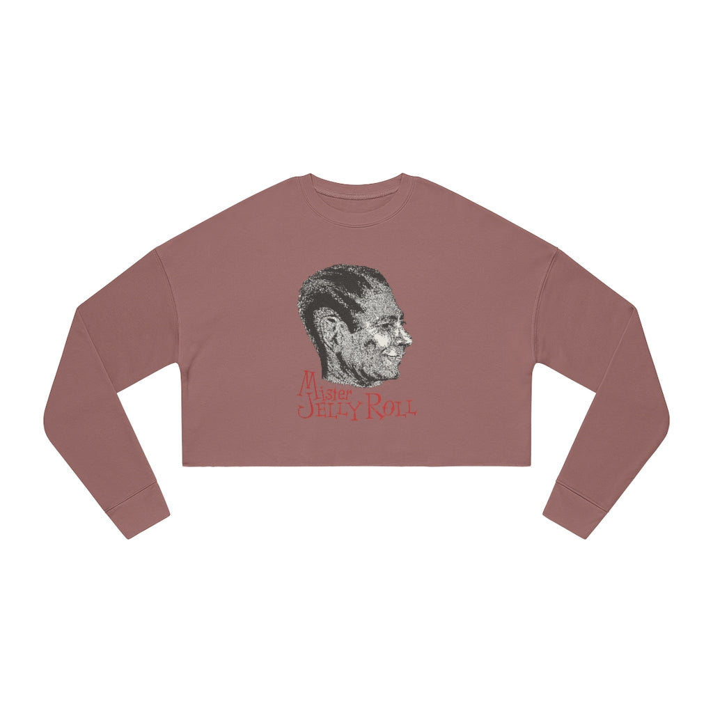 Jelly Roll Morton - Women's Cropped Sweatshirt