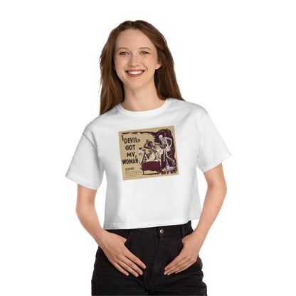 Skip James - Champion Women's Heritage Cropped T-Shirt