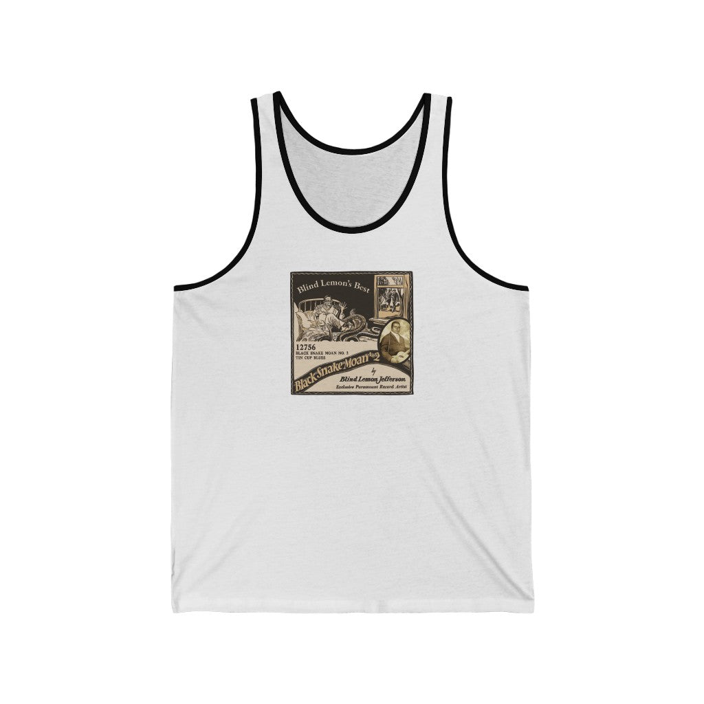 Blind Lemon Jefferson - Unisex Jersey Tank