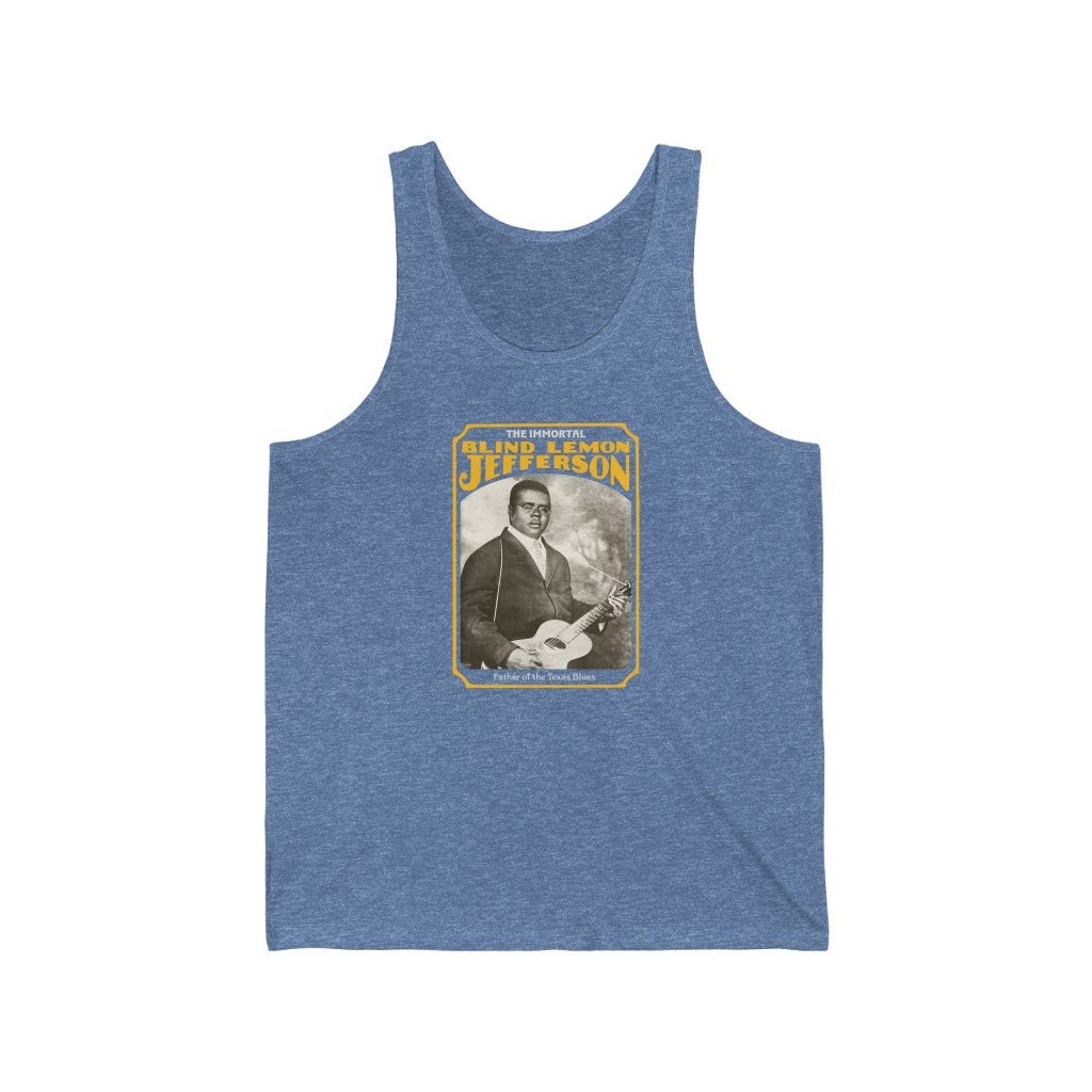 Blind Lemon Jefferson - Unisex Jersey Tank