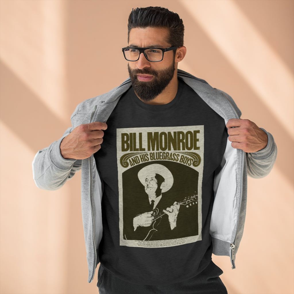 Bill Monroe - Unisex Premium Crewneck Sweatshirt