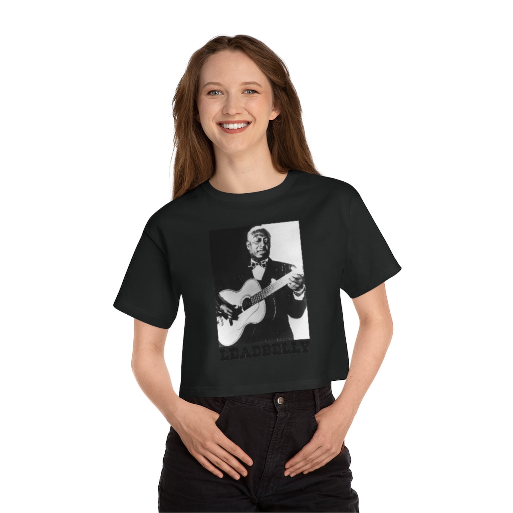 Leadbelly - Champion Women's Heritage Cropped T-Shirt