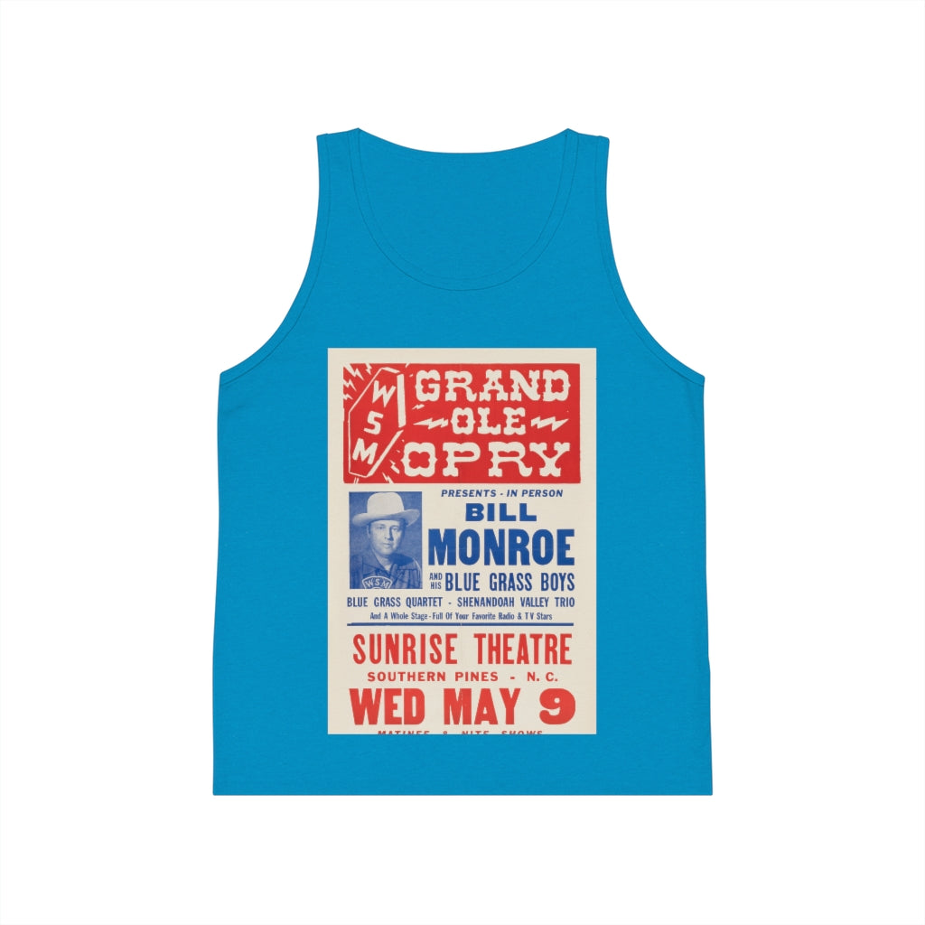 Bill Monroe - Kid's Jersey Tank Top